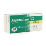 alprazolam benzodiazepine 0.5mg 60st